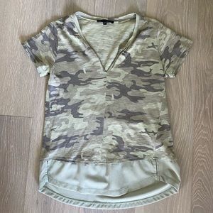 Camo Sanctuary short sleeve top